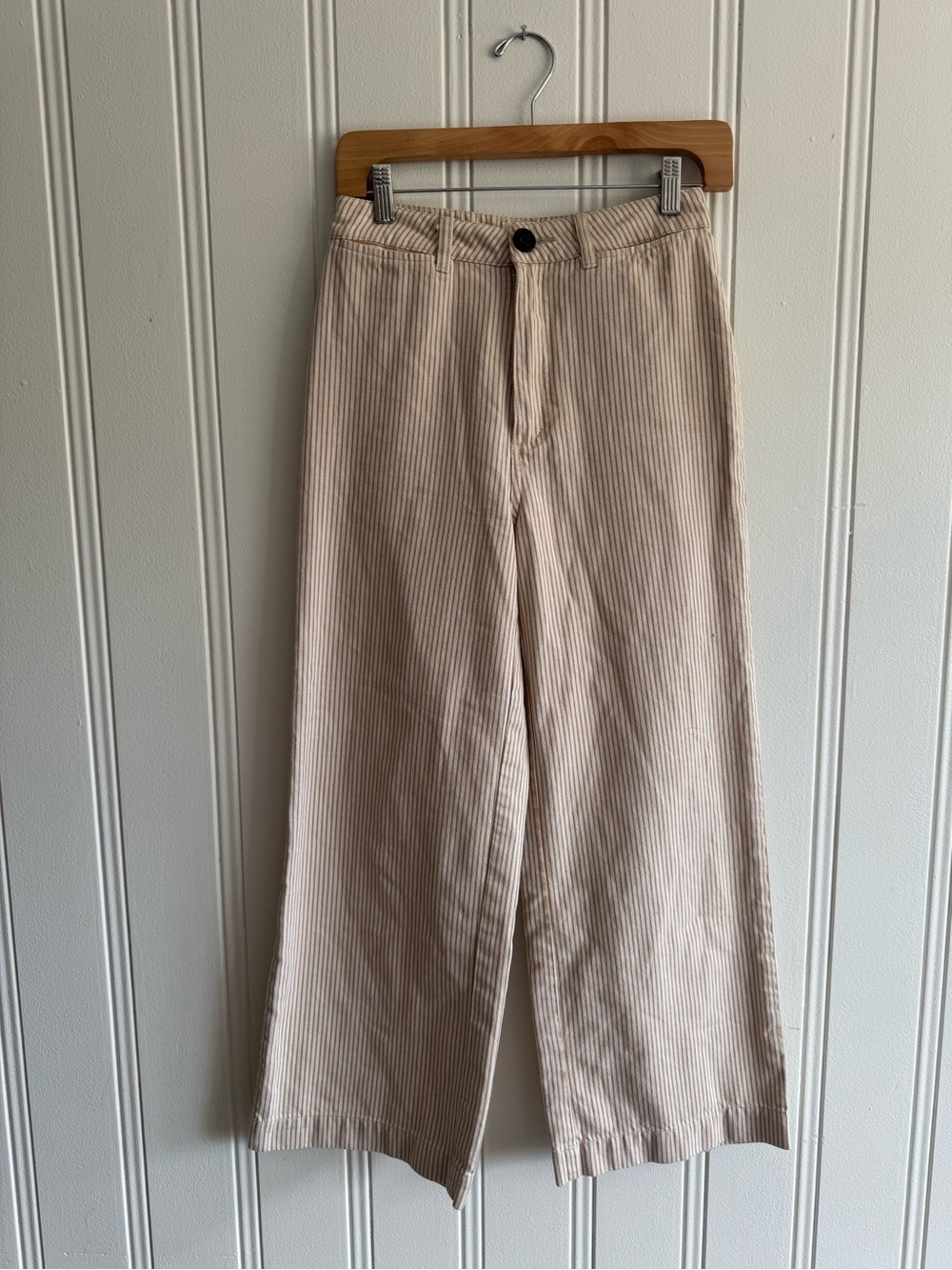 Rollas Wide-Leg stripped Pants